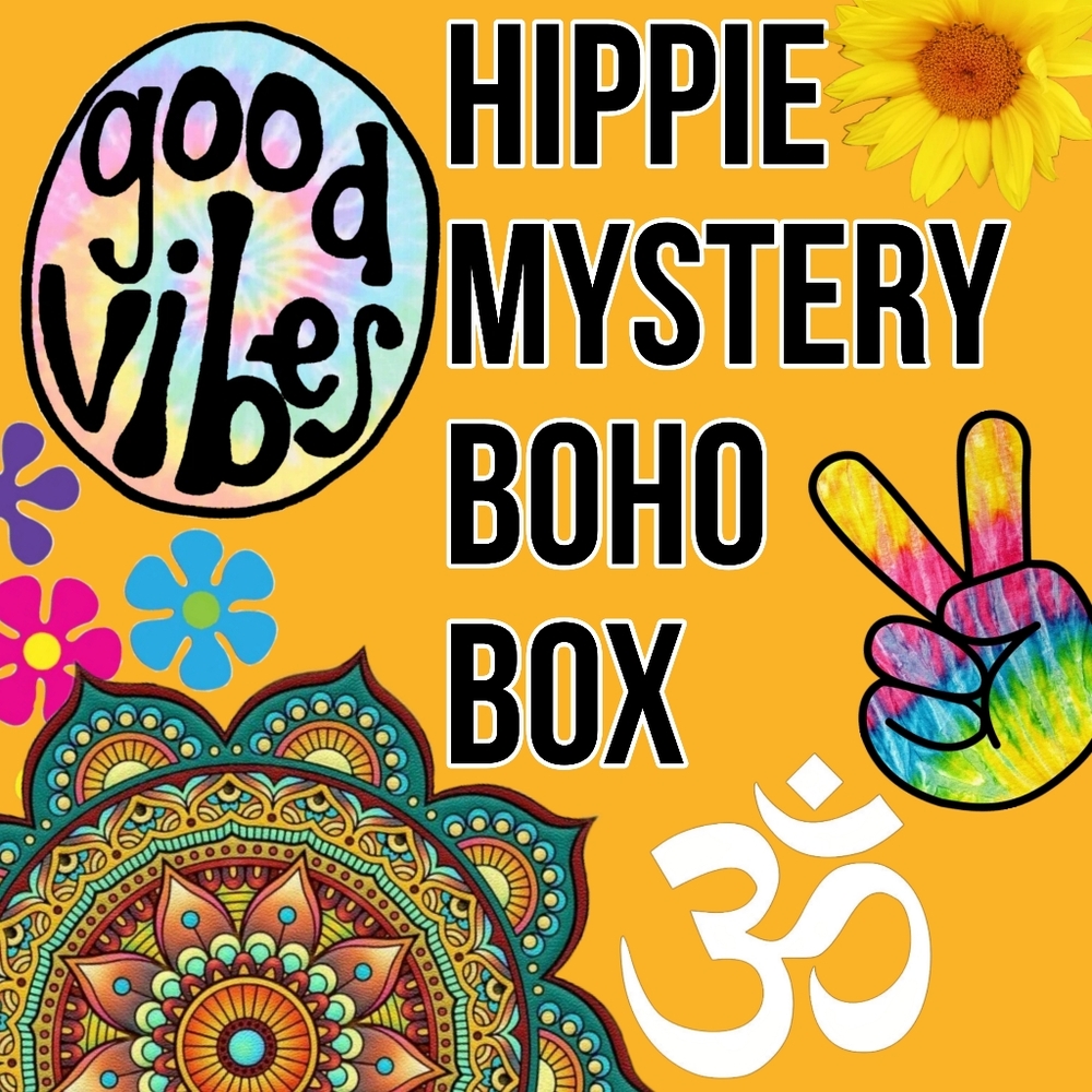 Hippie Mystery Boho Box! Good Vibes Only!